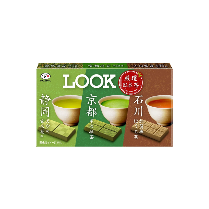 [후지야] LOOK(룩) 3종 엄선 일본차 초콜릿