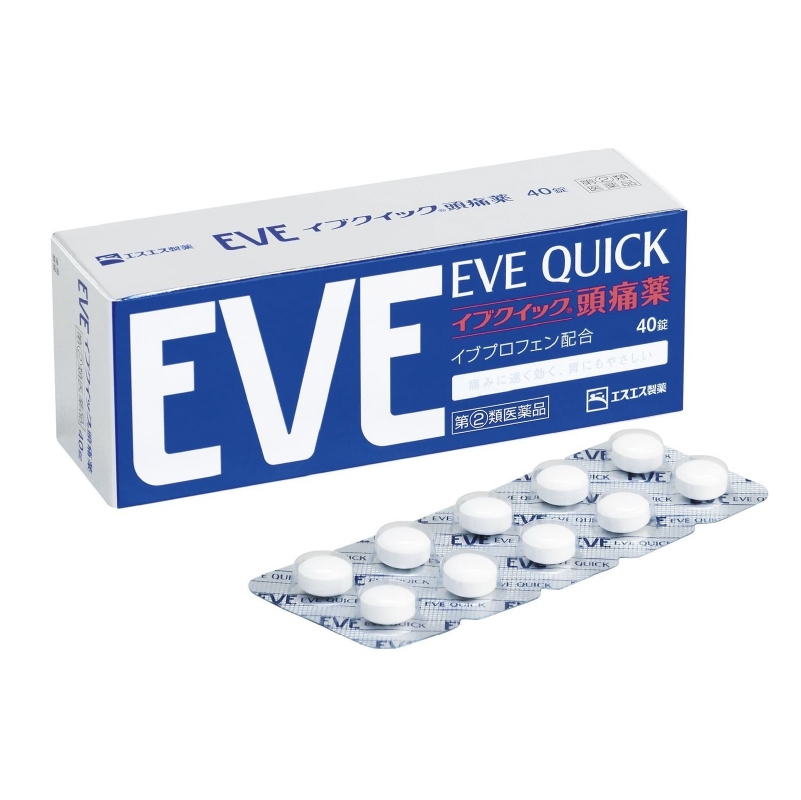 EVE 이브 퀵 40정 일본 두통약