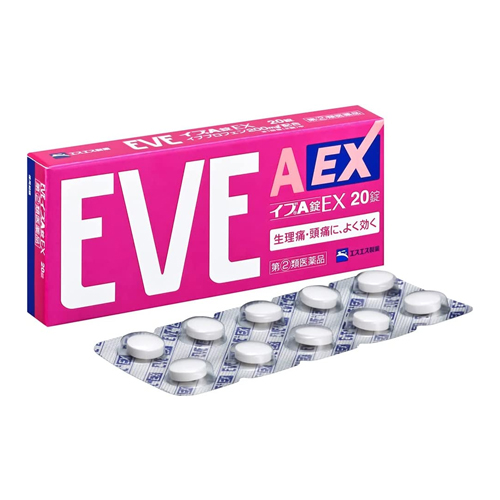 EVE 이브 A EX 20정 일본 생리통 진통제