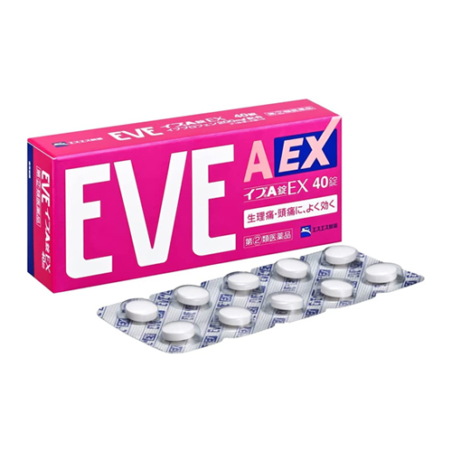 EVE 이브 A EX 40정 일본 생리통 진통제
