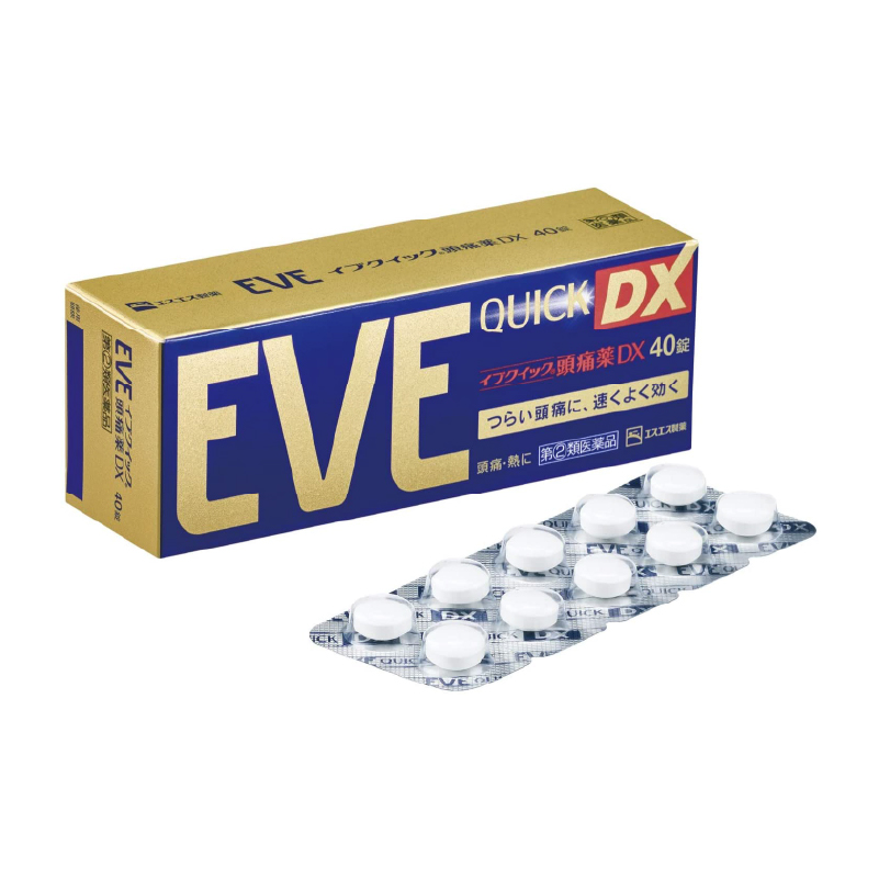 EVE 이브 퀵 DX 40정 일본 두통약